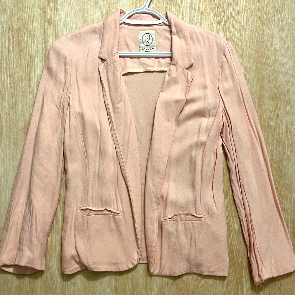 Aritzia Pink Blazer